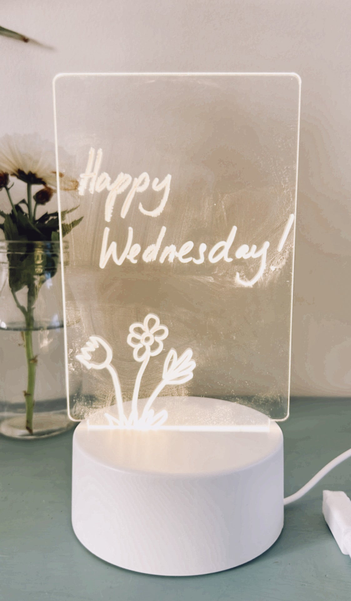 Rectangle board night light