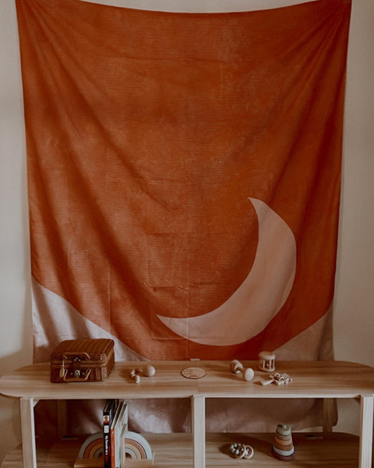 Moon Boho wall hanging